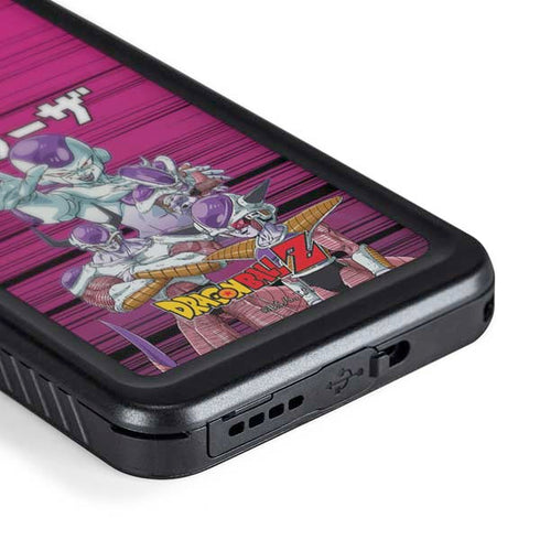 Dragon Ball Z Frieza Evolution Galaxy S24 Plus Waterproof Case
